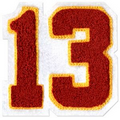 Chenille Letterman Jacket Numbering